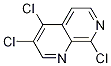 3,4,8-Trichloro-1,7-naphthyridine CAS#: 1313738-65-6