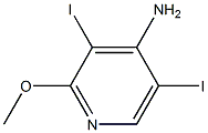3,5-Diiodo-2-Methoxypyridin-4-aMine CAS#: 1352396-29-2