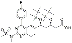 3,5-Di(tert-butyldimethylsilyl) Rosuvastatin CAS#: 1353050-10-8