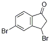3,5-dibroMo-2,3-dihydro-1H-inden-1-one CAS#: 1316857-41-6