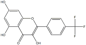 3,5,7-trihydroxy-2-(4-(trifluoromethyl)phenyl)-4H-chromen-4-one CAS#: 1254040-46-4