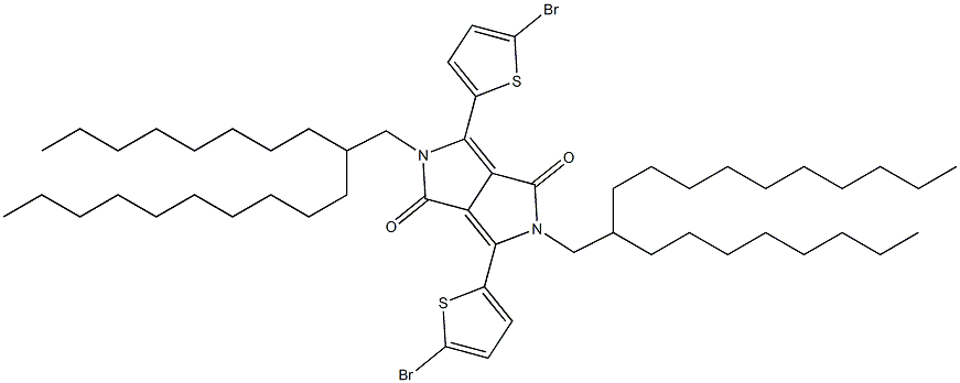 3,6-Bis(5-broMothiophen-2-yl)-2,5-bis(2-octyldodecyl)pyrrolo[3,4-c]pyrrole-1,4(2H,5H)-dione CAS#: 1260685-63-9