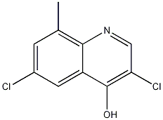 3,6-Dichloro-4-hydroxy-8-methylquinoline CAS#: 1204810-48-9