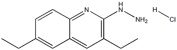 3,6-Diethyl-2-hydrazinoquinoline hydrochloride CAS#: 1170298-97-1