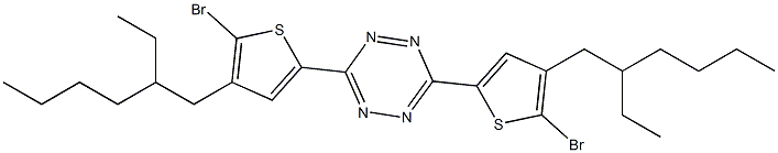 3,6-bis(5-broMo-4-(2-ethylhexyl)thiophen-2-yl)-1,2,4,5-tetrazine CAS#: 1260224-09-6