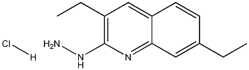 3,7-Diethyl-2-hydrazinoquinoline hydrochloride CAS#: 1172567-27-9