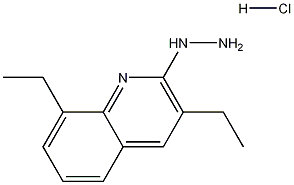 3,8-Diethyl-2-hydrazinoquinoline hydrochloride CAS#: 1172497-76-5