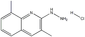 3,8-Dimethyl-2-hydrazinoquinoline hydrochloride CAS#: 1170368-78-1