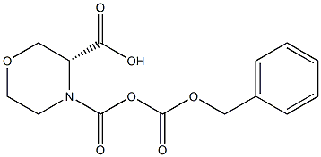 (3R)-4-Cbz-3,4-Morpholinedicarboxylic acid CAS#: 1187928-95-5