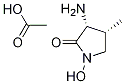 (3R,4R)-3-AMino-1-hydroxy-4-Methyl-2-pyrrolidinone Acetate CAS#: 1072933-71-1