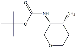 ((3R,4R)-4-aMinotetrahydro-2H-pyran-3-yl)carbaMate CAS#: 1240390-36-6