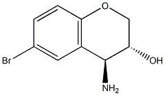(3R,4S)-4-amino-6-bromochroman-3-ol CAS#: 70695-78-2