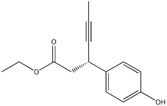 (3S)-3-(4-Hydroxyphenyl)-4-hexynoic acid ethyl ester CAS#: 1292290-97-1