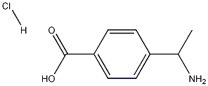 4-(1-AMINO-ETHYL)-BENZOIC ACID HYDROCHLORIDE CAS#: 1187930-54-6