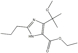 4-(1-Methoxy-1-methylethyl)-2-propyl-1H-Imidazole-5-carboxylic acid ethyl ester CAS#: 1092980-84-1