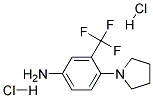 4-(1-PYRROLIDINYL)-3-(TRIFLUOROMETHYL)BEZENAMINE DIHYDROCHLORIDE CAS#: 1158215-71-4