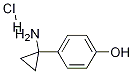 4-(1-aMinocyclopropyl)phenol hydrochloride CAS#: 1266158-02-4