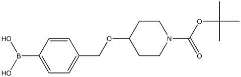 (4-(((1-(tert-butoxycarbonyl)piperidin-4-yl)oxy)Methyl)phenyl)boronic acid CAS#: 1224449-13-1
