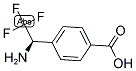4-((1R)-1-AMINO-2,2,2-TRIFLUOROETHYL)BENZOIC ACID CAS#: 1212897-03-4