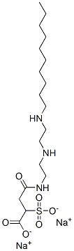 4-[[2-[[2-(Decylamino)ethyl]amino]ethyl]amino]-4-oxo-2-sulfobutanoic acid disodium salt CAS#: 71662-66-3