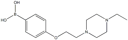 4-(2-(4-ethylpiperazin-1-yl)ethoxy)phenylboronic acid CAS#: 1313736-64-9