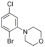 4-(2-Bromo-5-chlorophenyl)morpholine CAS#: 1257665-20-5