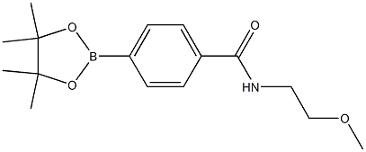 4-(2-Methoxyethylaminocarbonyl)benzeneboronic acid pinacol ester CAS#: 1073353-60-2