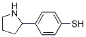 4-(2-Pyrrolidinyl)benzenethiol CAS#: 1270460-47-3
