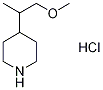 4-(2-methoxy-1-methylethyl)piperidine(SALTDATA: HCl) CAS#: 1209587-37-0