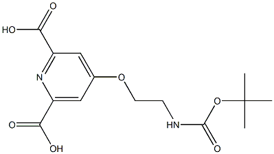 4-(2-(tert-butoxycarbonylaMino)ethoxy)pyridine-2,6-dicarboxylic acid CAS#: 1085412-35-6