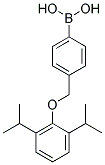 4-[(2',6'-DIISOPROPYLPHENOXY)METHYL]PHENYLBORONIC ACID CAS#: 1072951-63-3