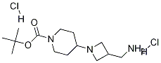 4-(3-AMINOMETHYL-AZETIDIN-1-YL)-PIPERIDINE-1-CARBOXYLIC ACID TERT-BUTYL ESTER-2HCl CAS#: 1179359-68-2