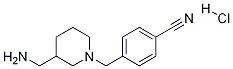 4-(3-AMinoMethyl-piperidin-1-ylMethyl)-benzonitrile hydrochloride CAS#: 1353973-79-1