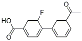 4-(3-Acetylphenyl)-3-fluorobenzoic acid CAS#: 1262005-81-1
