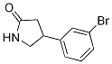 4-(3-BroMophenyl)pyrrolidin-2-one CAS#: 1105187-44-7