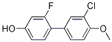 4-(3-Chloro-4-methoxyphenyl)-3-fluorophenol CAS#: 1261946-56-8