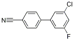 4-(3-Chloro-5-fluorophenyl)benzonitrile CAS#: 1237749-88-0