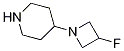 4-(3-Fluoro-azetidin-1-yl)-piperidine CAS#: 1147422-28-3