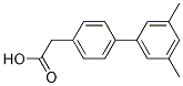 4-(3,5-Dimethylphenyl)phenylacetic acid CAS#: 1225598-10-6