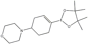 4-[4-(4,4,5,5-TETRAMETHYL-1,3,2-DIOXABOROLAN-2-YL)-3-CYCLOHEXEN-1-YL]-MORPHOLINE CAS#: 1046793-56-9