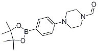 4-(4-(4,4,5,5-Tetramethyl-1,3,2-dioxaborolan-2-yl)-phenyl)piperazine-1-carbaldehyde CAS#: 1150561-69-5