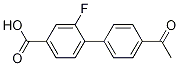 4-(4-Acetylphenyl)-3-fluorobenzoic acid CAS#: 1262005-90-2