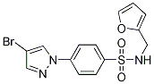 4-(4-Bromo-1H-pyrazol-1-yl)-N-(furan-2-ylmethyl)benzenesulfonamide CAS#: 1199773-46-0