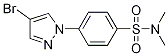 4-(4-Bromo-1H-pyrazol-1-yl)-N,N-dimethylbenzenesulfonamide CAS#: 1199773-26-6
