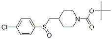 4-(4-Chloro-benzenesulfinylmethyl)-piperidine-1-carboxylic acid tert-butyl ester CAS#: 1353954-87-6