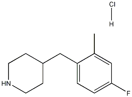 4-(4-Fluoro-2-methyl-benzyl)-piperidine hydrochloride CAS#: 1171960-54-5