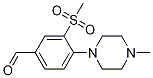 4-(4-Methylpiperazin-1-yl)-3-(methylsulfonyl)benzaldehyde CAS#: 1197193-43-3