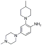 4-(4-Methylpiperazino)-2-(4-methylpiperidino)-aniline CAS#: 1160474-88-3