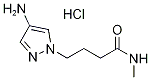 4-(4-amino-1H-pyrazol-1-yl)-N-methylbutanamide(SALTDATA: 2.8HCl) CAS#: 1172806-52-8