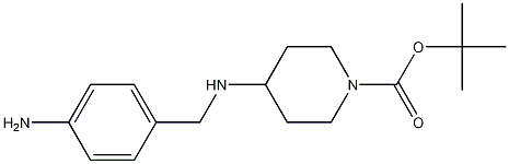 4-(4-amino-benzylamino)-piperidine-1-carboxylic acid tert-butyl ester CAS#: 1189106-71-5